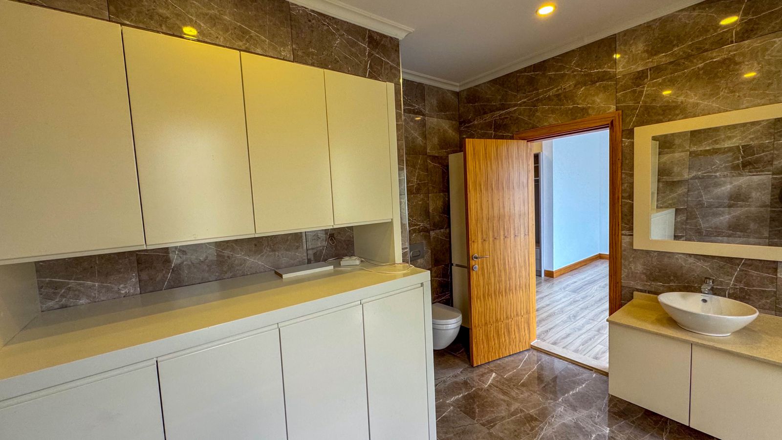 Single-Storey 5+2 Villa with Panoramic Sea View in Konacık, Bodrum