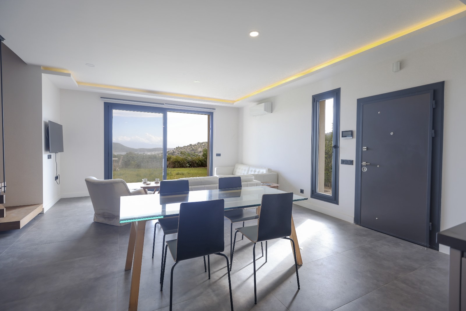 Satılık Bodrum Bitez Deniz Manzaralı 3+1 Dubleks Villa