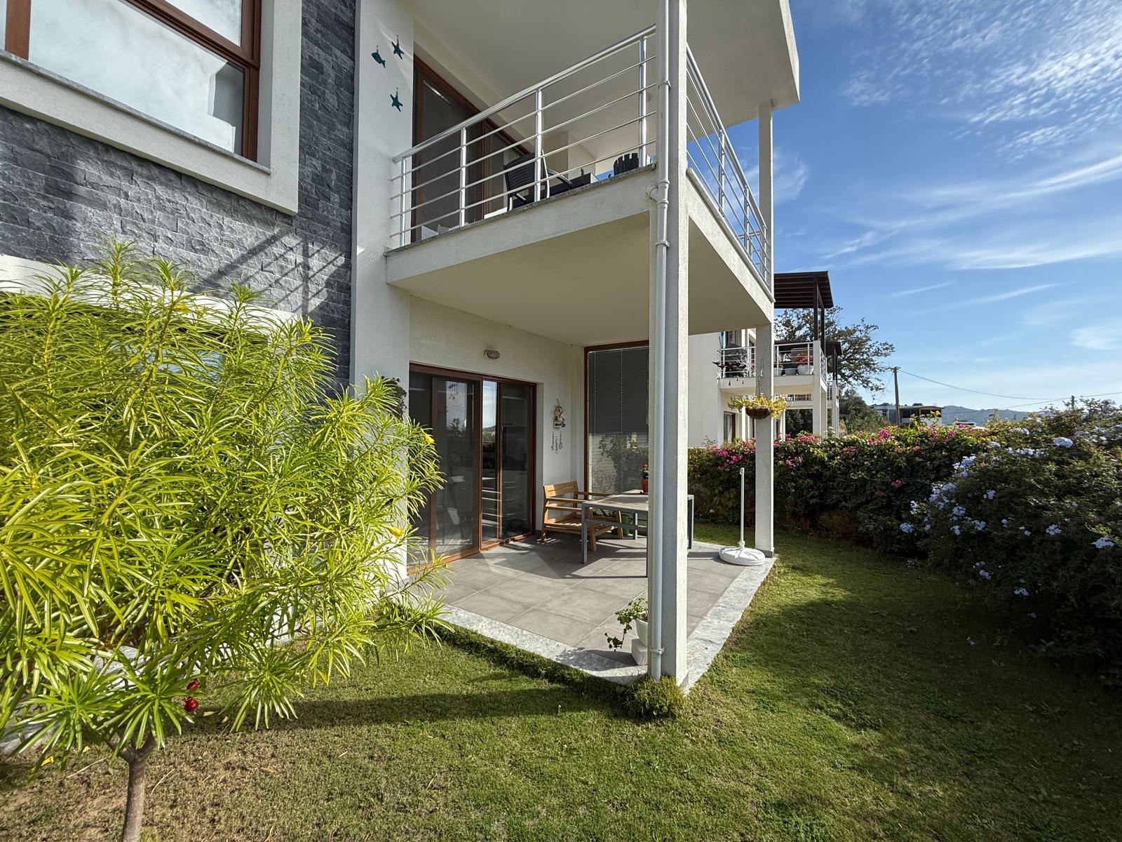 Bodrum Ortakent Satılık 3+1 Bahçe Katı Daire