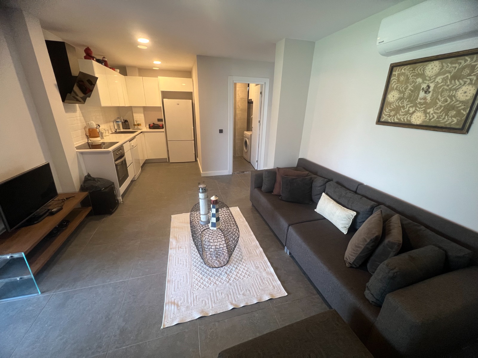 Bodrum Ortakent Satılık Denize 50 Adım 2+1 Bahçe Katı Daire