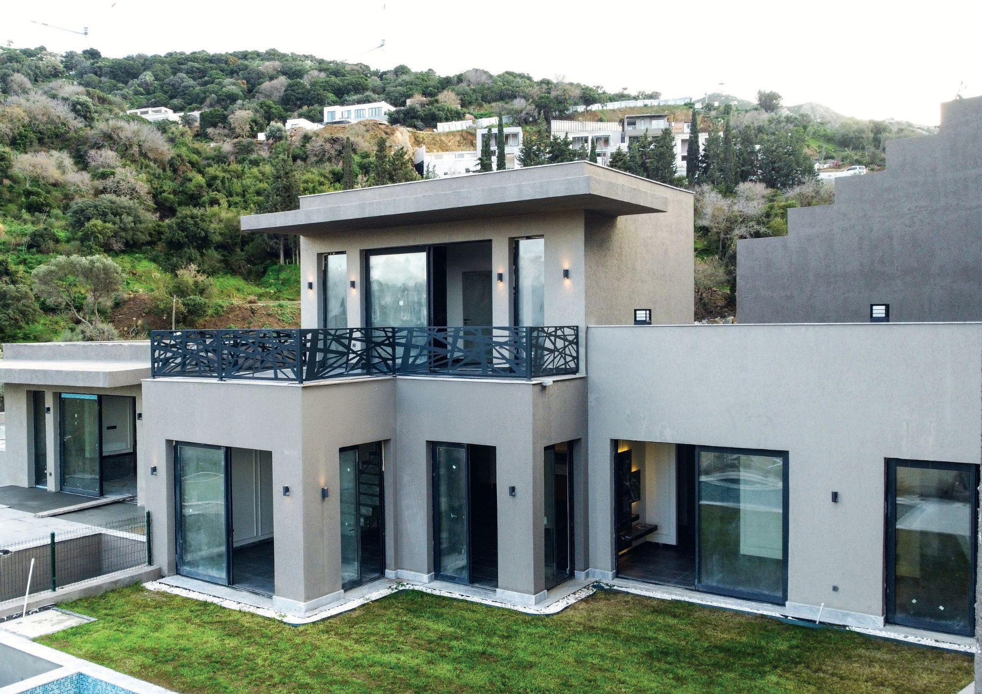 Bodrum Yalıkavak 5+1 Sea View Villa with Pool for Sale