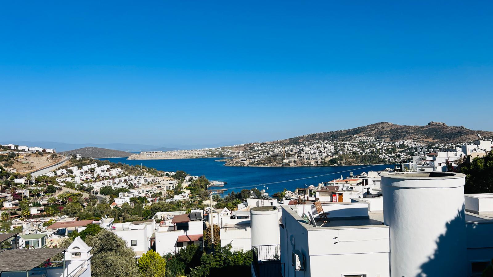 Sea View Duplex Villa in Gündoğan, Bodrum – Unique Living Opportunity in İMA Site